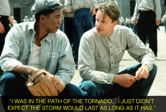 The shawshank redemption - Inspirational quotes