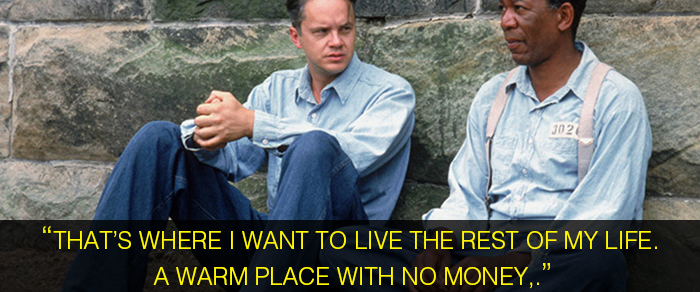 The shawshank redemption - Inspirational quotes